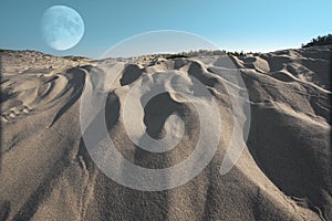 Surreal Moonscape photo