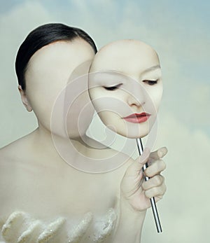 Surreal portrait