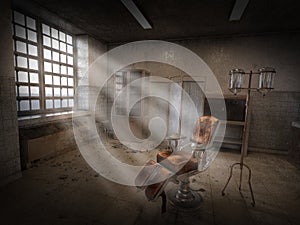 Surreal Psychiatric Ward, Background, Mental Hospital