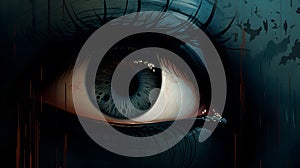Surreal Representation Of A Perfect Eye