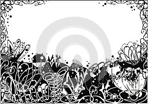 Surrealistic landscape