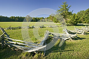 Surrender Field, where Lord Cornwallis surrendered to General George Washington ending the American Revolution, the actual photo