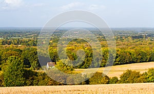 Surrey countryside Guildford uk photo