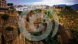 Surrounding landscape of the Andalusian city of Ronda