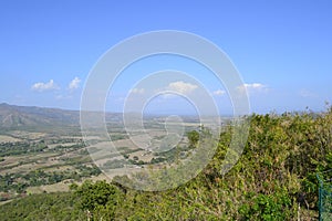 Surrounding landscape of Trinidad, Cuba, as seen from the Cerro de la Vigia viewpoint photo