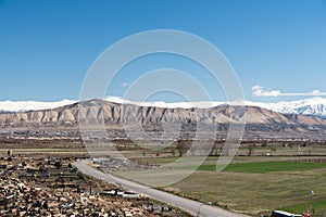 Surrounding Mountains and Landscapes in Khor Virap, Armenia