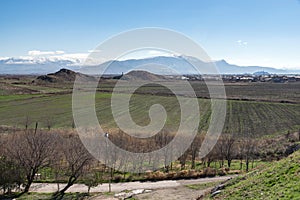 Surrounding Mountains and Landscapes in Khor Virap, Armenia