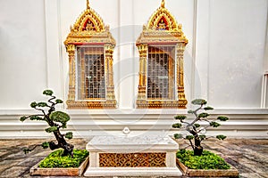 Surrounding structures at the Wat Pho Temple Complex in Bangkok