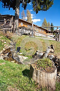 Surroundings Cottages Baranec in the Western Tatras in Ziarska valley.