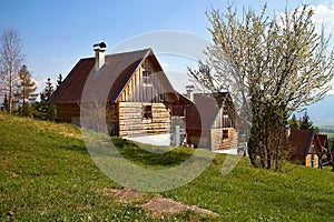 Surroundings Cottages Baranec in the Western Tatras in Ziarska valley.