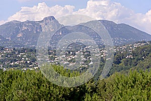 Surroundings of Saint Paul de Vence in France