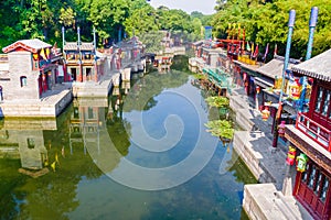 Surroundings of the Summer Palace in Beijing, China