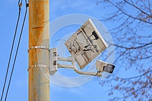 Surveilance Camera Solar Power