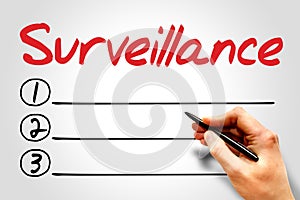 Surveillance