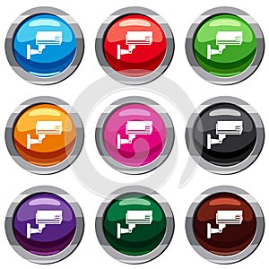 Surveillance camera set 9 collection