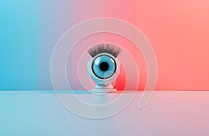 Surveillance camera in a shape of an eye.