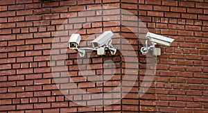 Surveillance cameras photo