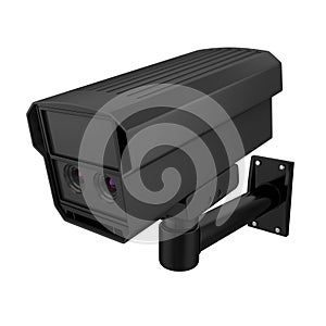 Surveillance CCTV Security Camera Isolated