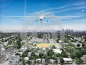 Surveillance UAV drone