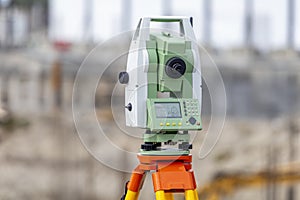 Survey equipment theodolite and total station