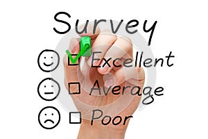 Survey Excellent Evaluation