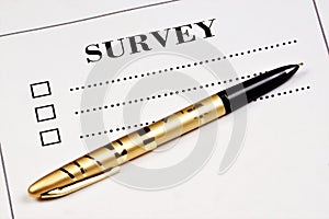 The survey is a method of sociological research and getting answers to pre-formulated questions. Collection and receipt of