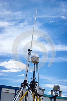 Surveying equipment.