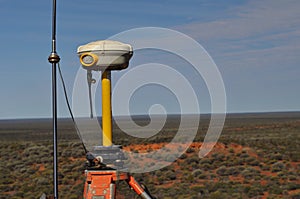 Surveying GPS equipment surveyor