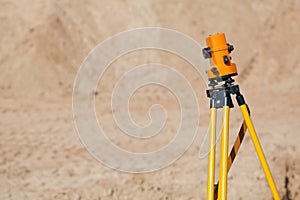 Surveyor equipment theodolite