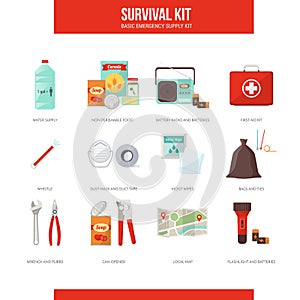 Survival kit photo