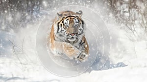 Survival in Subzero: The Running Tiger in Winter