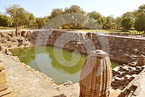 Surya kund, Sun temple, Modehra. Heritage site of Gujarat