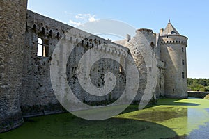 Suscinio castle in Morbihan