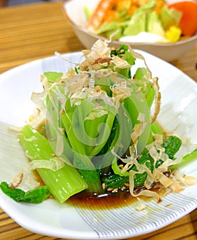 Sushi appetizer closeup