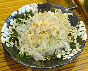 Sushi appetizer closeup