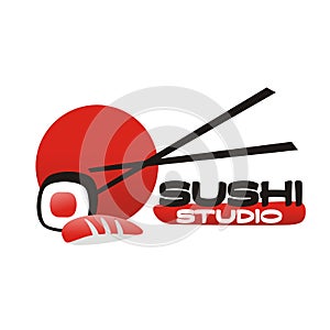 Sushi bar logo