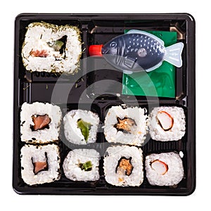 Sushi box top