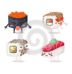 Sushi character vector