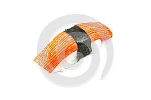 Sushi crab stick (kani nigiri) photo