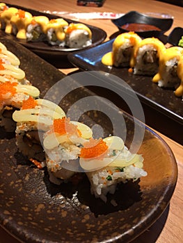 Sushi delicios yummy photo