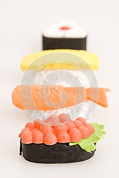 Sushi Erasers