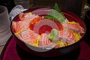 Sushi in Fukuoaka, Japan