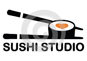 Sushi logo love