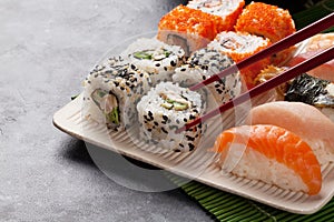 Sushi and maki set