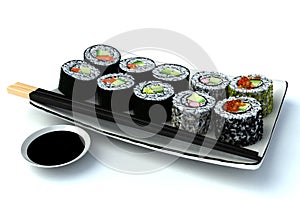 Sushi meal