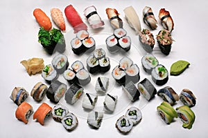 Sushi mix photo