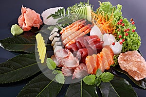 Sushi party tray photo