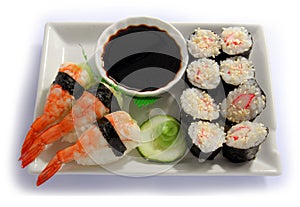 Sushi plate