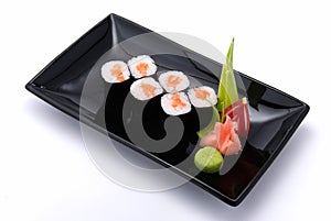 A sushi plate