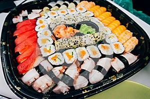 Sushi plate